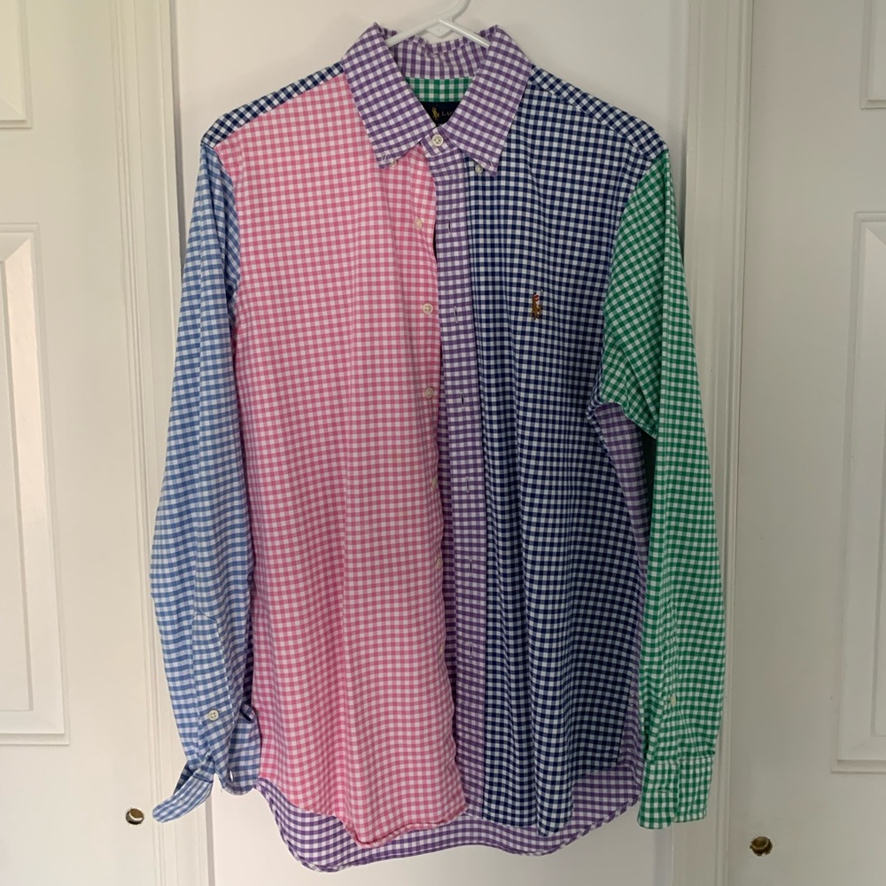 Polo Ralph Lauren Oxford Button Down- 100% cotton- Medium